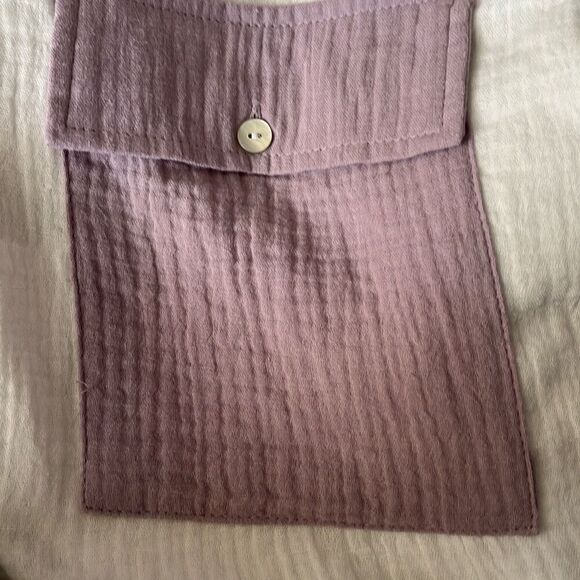 Entro Women’s XL Color Block Button Up Collared Cotton Gauzy Top Shirt Gray, Lil - Picture 9 of 9